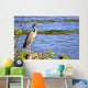 Great Blue Heron Lake Wall Decal