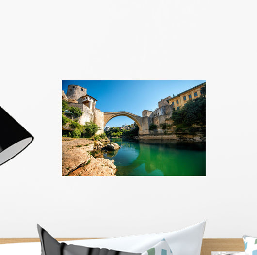 Mostar City Bridge Wall Decal