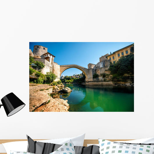 Mostar City Bridge Wall Decal