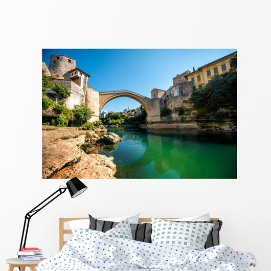 Mostar City Bridge Wall Decal
