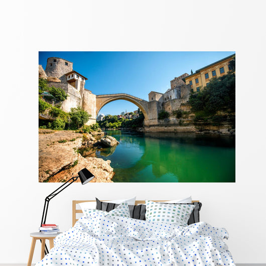 Mostar City Bridge Wall Decal