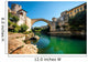 Mostar City Bridge Wall Decal