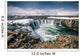Godafoss Wasserfall Auf Island Wall Decal