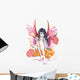 Carnation Fairy Wall Decal