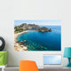 Panoramic Isola Bella Taormina Wall Decal