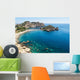 Panoramic Isola Bella Taormina Wall Decal