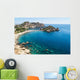 Panoramic Isola Bella Taormina Wall Decal