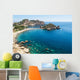 Panoramic Isola Bella Taormina Wall Decal