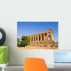 Greek Temple Sunset Wall Decal