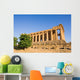 Greek Temple Sunset Wall Decal