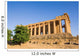 Greek Temple Sunset Wall Decal