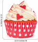 Red Cupcake with Vanilla Wall Decal