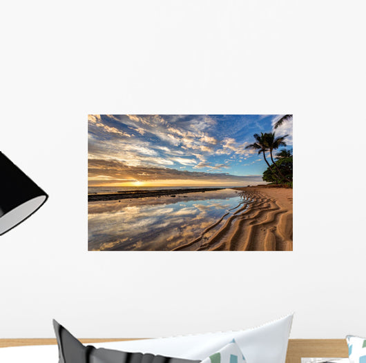 Hawaiian Sunrise from Kauai Wall Decal