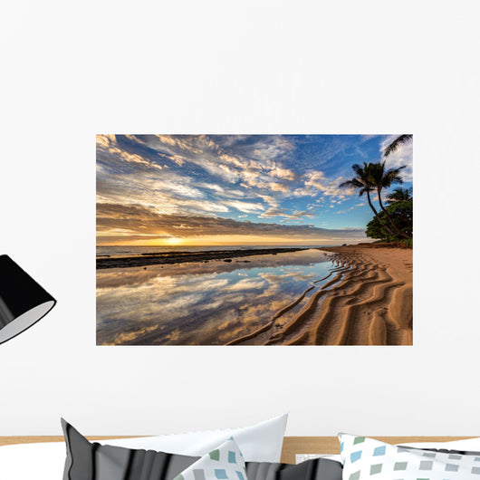 Hawaiian Sunrise from Kauai Wall Decal