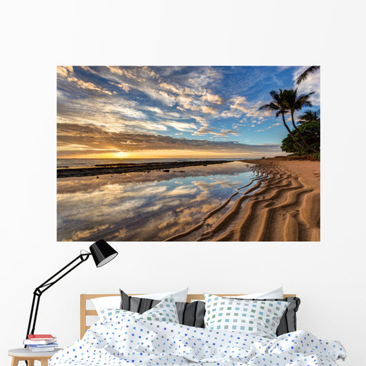 Hawaiian Sunrise from Kauai Wall Decal