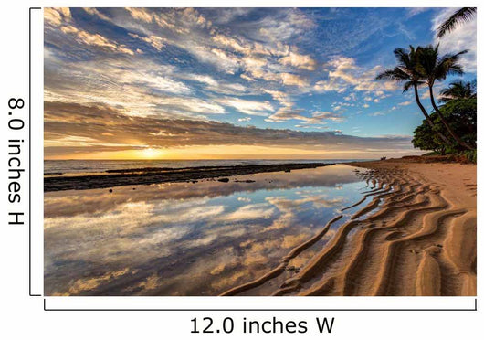 Hawaiian Sunrise from Kauai Wall Decal