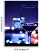 Wine Glass and Bottle Wall Decal
