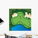 Golf Course Hole Wall Decal