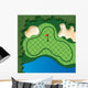 Golf Course Hole Wall Decal