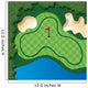 Golf Course Hole Wall Decal