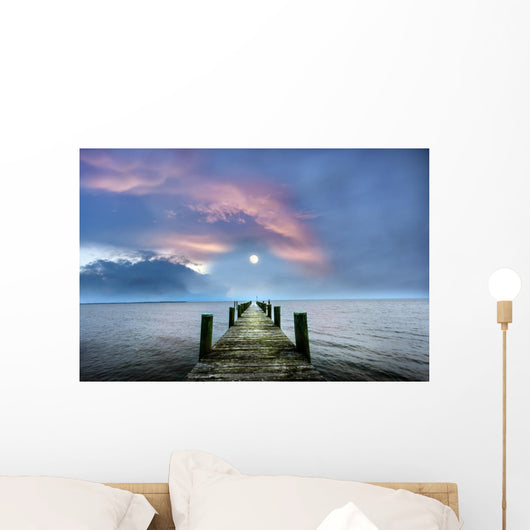 Pier to Moon Wall Decal