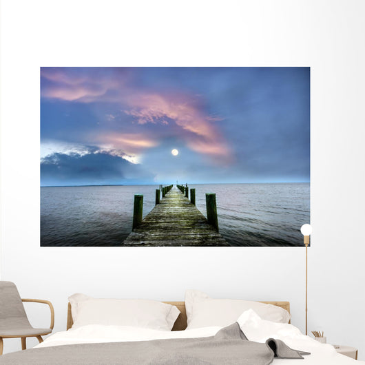 Pier to Moon Wall Decal