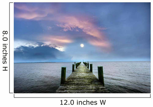 Pier to Moon Wall Decal