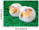 Two Little Toy Sheep Wall Decal