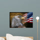 Bald Eagle and American Wall Decal