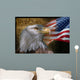 Bald Eagle and American Wall Decal