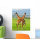 Two Giraffes Serengeti National Wall Decal