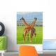 Two Giraffes Serengeti National Wall Decal