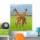 Two Giraffes Serengeti National Wall Decal