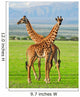 Two Giraffes Serengeti National Wall Decal