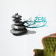 Stacking Zen Rocks Wall Decal