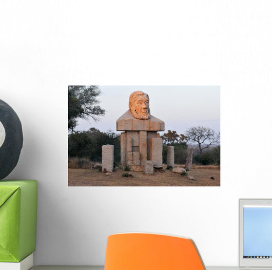 Paul Kruger Statue Kruger Wall Decal