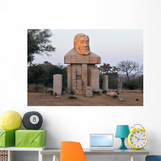Paul Kruger Statue Kruger Wall Decal