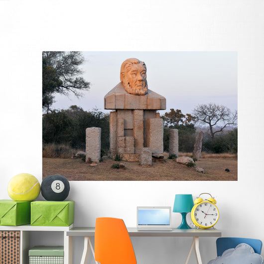 Paul Kruger Statue Kruger Wall Decal