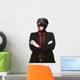Rottweiler Dog Business Man Wall Decal