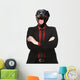 Rottweiler Dog Business Man Wall Decal