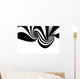 Abstract Spiral Wall Decal