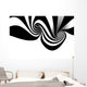Abstract Spiral Wall Decal