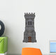 Front-facing Castle Tower Wall Decal