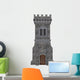 Front-facing Castle Tower Wall Decal