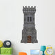 Front-facing Castle Tower Wall Decal