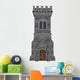 Front-facing Castle Tower Wall Decal