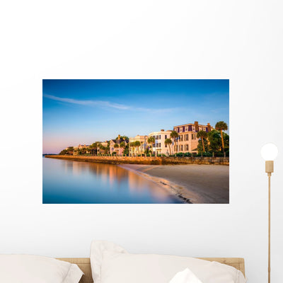 Charleston Battery Wall Decal shown on a wall