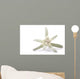 Edelweiss Silver and Green Wall Decal