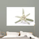 Edelweiss Silver and Green Wall Decal