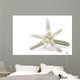 Edelweiss Silver and Green Wall Decal